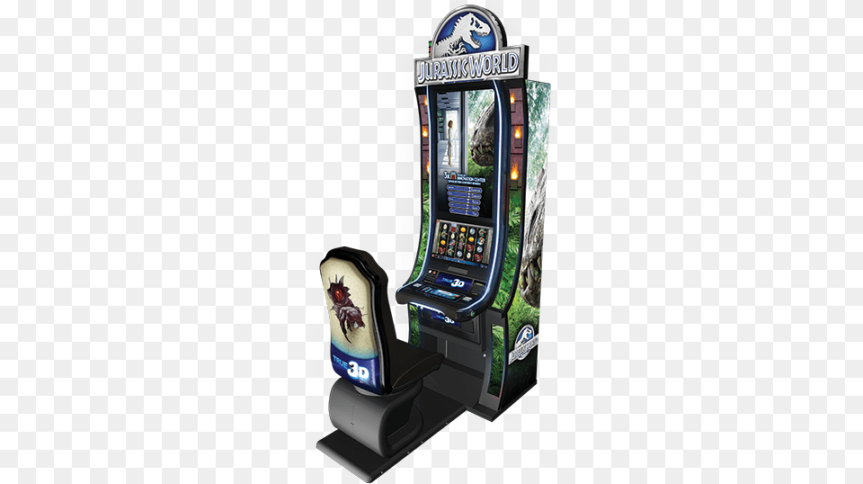 Ss 42 Cj0317 Pick Igt Jurassicwolrd 3d Machine Video Game Arcade Cabinet, Gas Pump, Pump Free Png Download