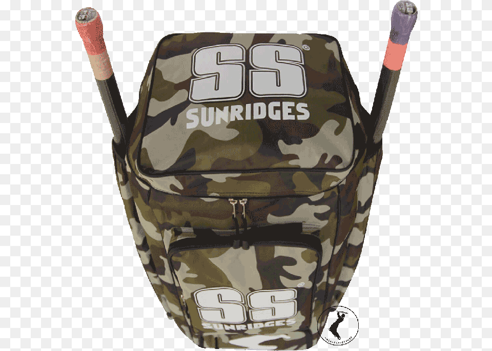Ss Duffle Cameo Cricket Kit Bag Military Uniform, Backpack, Person Free Transparent Png