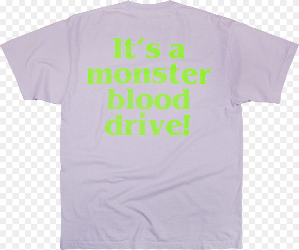 Ss Goosebumps Monster Blood Tee Lavender Shirt, Clothing, T-shirt Png