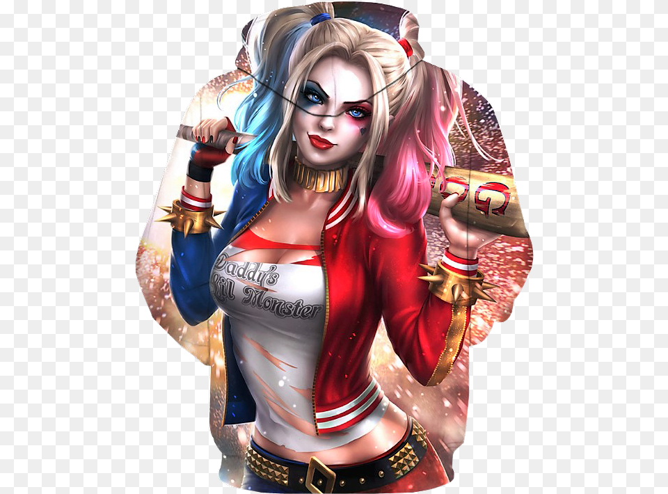 Ss Harley Quinn, Publication, Book, Clothing, Person Free Transparent Png