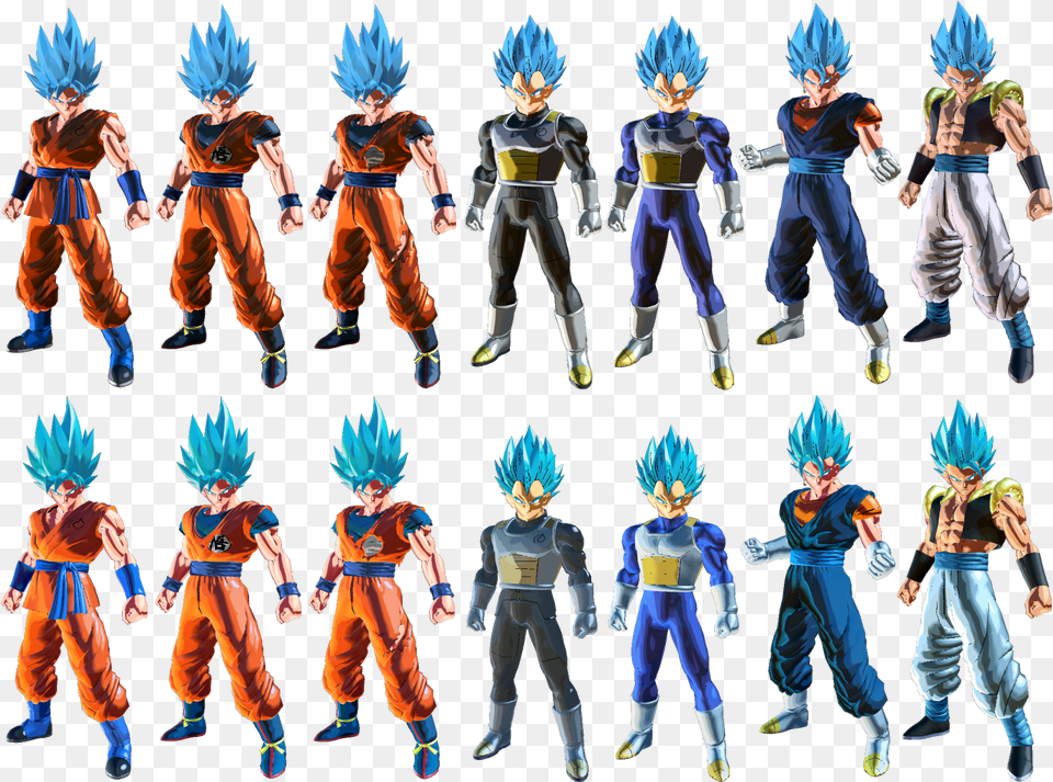 Ssb Vegito And Gogeta Model Corrections New Dyt Options Vegerot, Comics, Book, Publication, Male Free Transparent Png