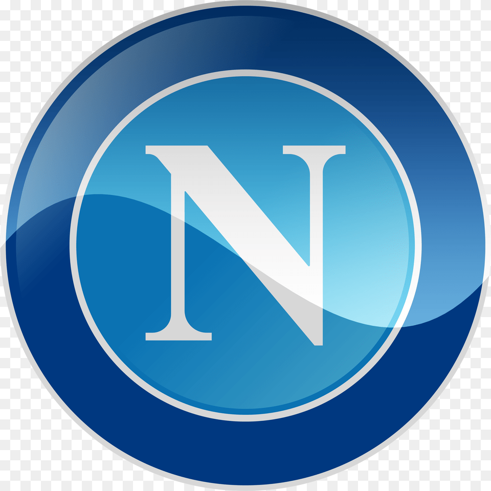 Ssc Napoli Hd Logo Circle, Symbol, Sign, Text Free Transparent Png