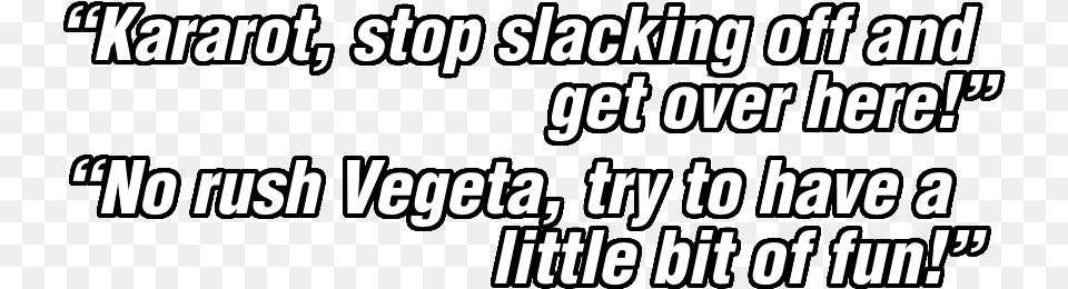 Ssgss Goku Amp Ssgss Vegeta Sa Quote Vegeta, Letter, Text Png Image