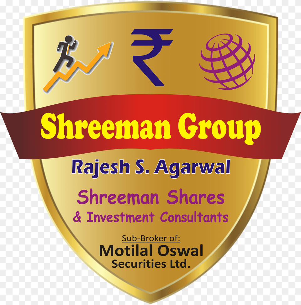 Ssic Shield Logo U2013 Shreeman Shares U0026 Investment Consultants Sheild, Badge, Symbol, Armor, Food Free Png Download