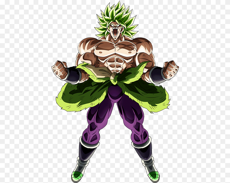 Ssj Broly Broly Full Power Dokkan, Book, Comics, Publication, Baby Png Image