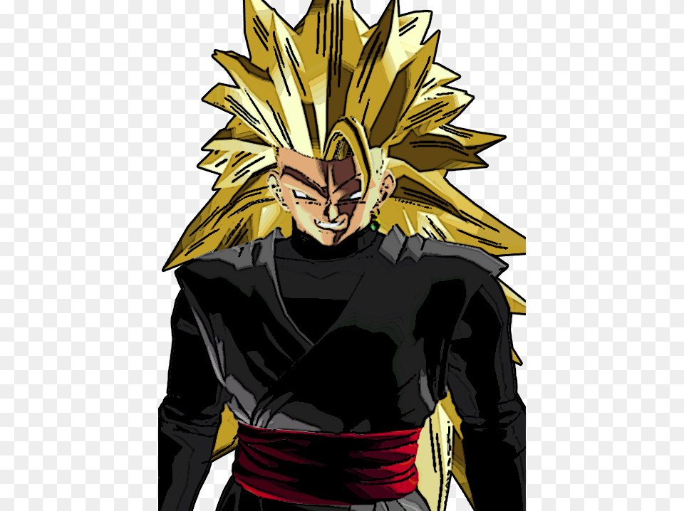 Ssj Goku Black, Publication, Book, Comics, Person Free Png Download