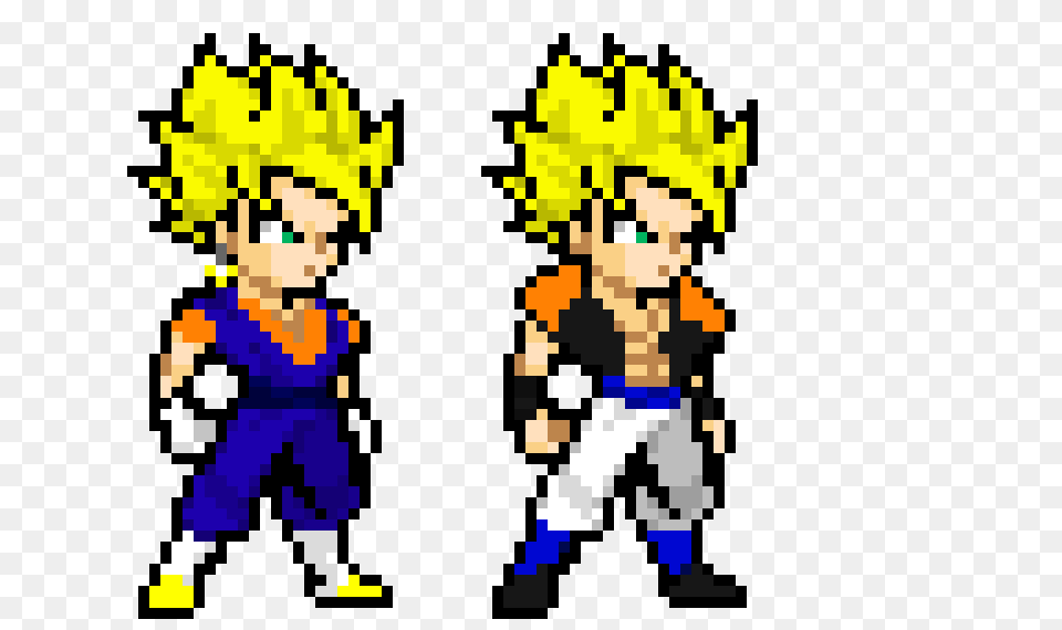 Ssj Vegito Gogeta Sprites, Book, Chess, Comics, Game Free Transparent Png