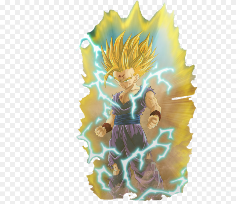 Ssj2 Gohan Dragonball Gohan Ssj2 Phone Wallpaper Hd, Book, Comics, Publication, Person Png