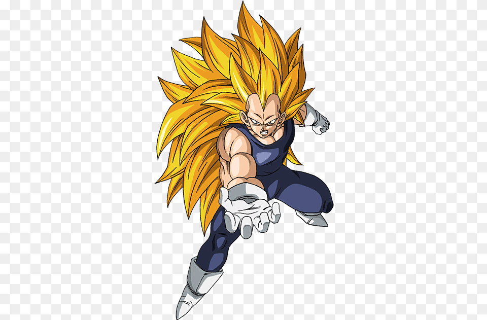 Ssj3 Vegeta, Book, Comics, Publication, Baby Png