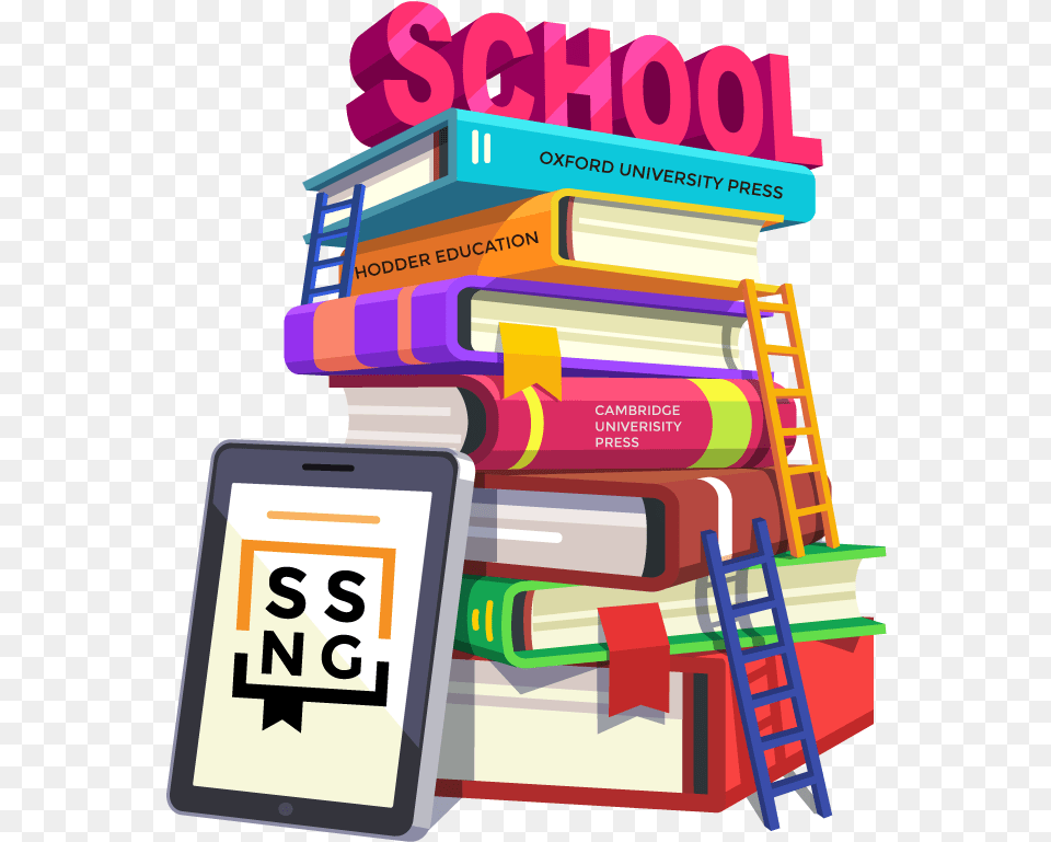 Ssng Textbooks Books Colorful Icon Transparent, Dynamite, Weapon, Text, Indoors Png