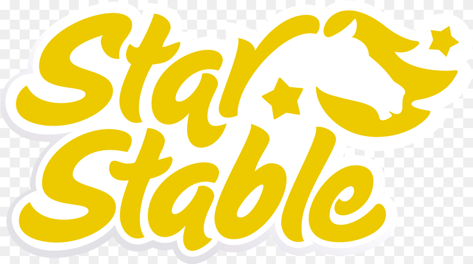 Sso Ssologo Ssosticker Ssotext Sticker Transparent Star Stable Yellow Logo, Text, Dynamite, Weapon Free Png