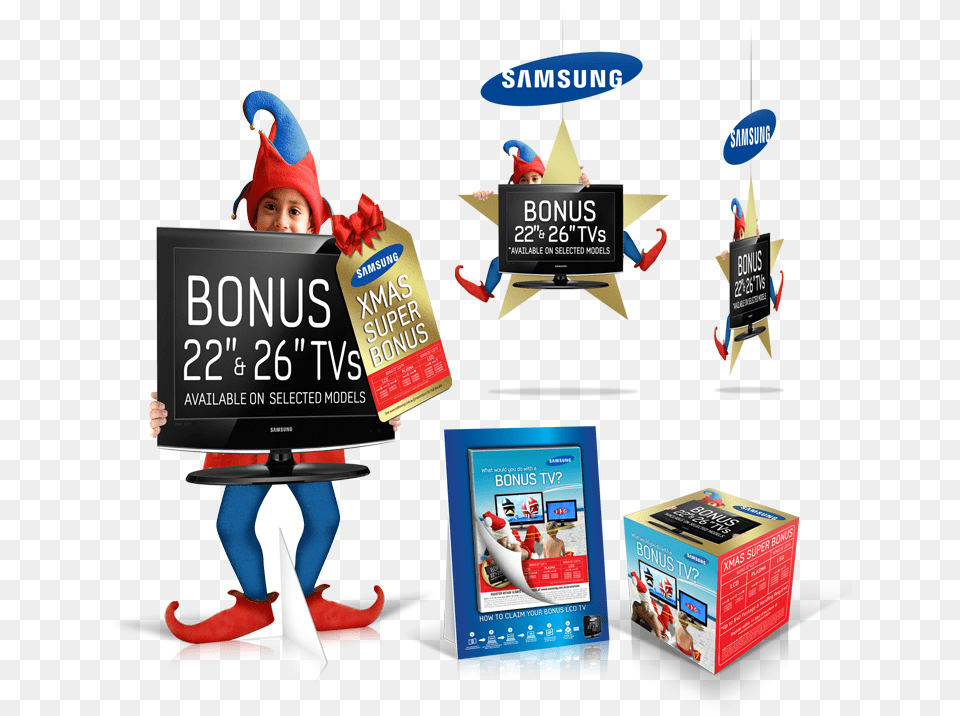 Sspace Pos Samsung Xmas Thanksgiving, Advertisement, Poster, Person, Hat Png Image