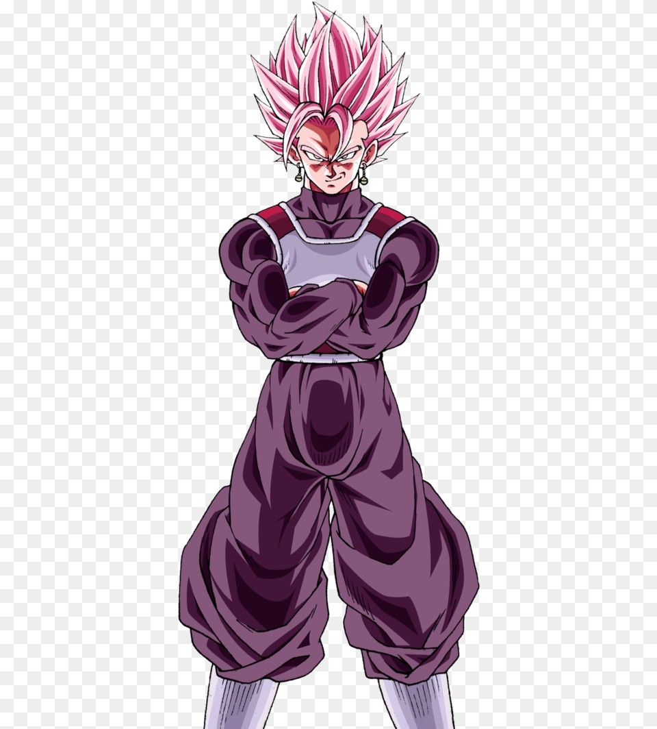 Ssr Vegetto Black Ssj Rose, Book, Comics, Publication, Manga Free Transparent Png