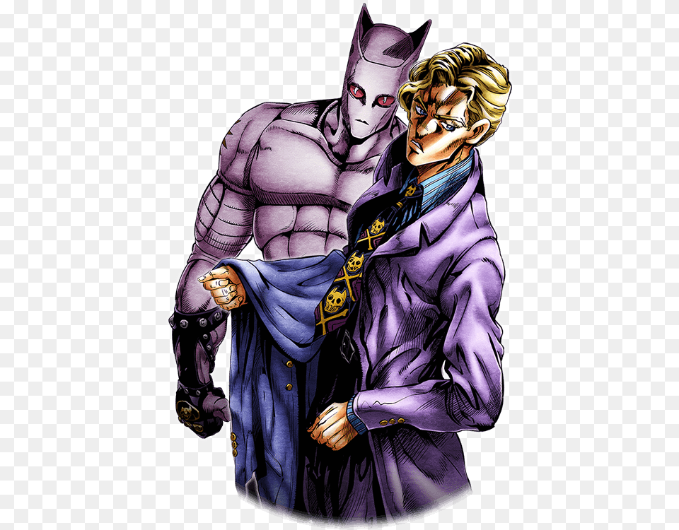 Ssr Yoshikage Kira Bomb Tank Jojoss Wiki Yoshikage Kira Transparent, Book, Comics, Publication, Adult Free Png