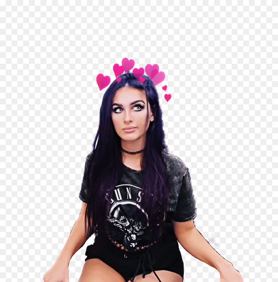 Sssniperwolf Girlgamer Hot Cute Gamer Heart Wow Girl, Adult, T-shirt, Portrait, Photography Free Transparent Png