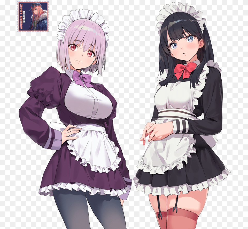 Ssss Gridman Rikka Maid, Book, Publication, Comics, Female Png