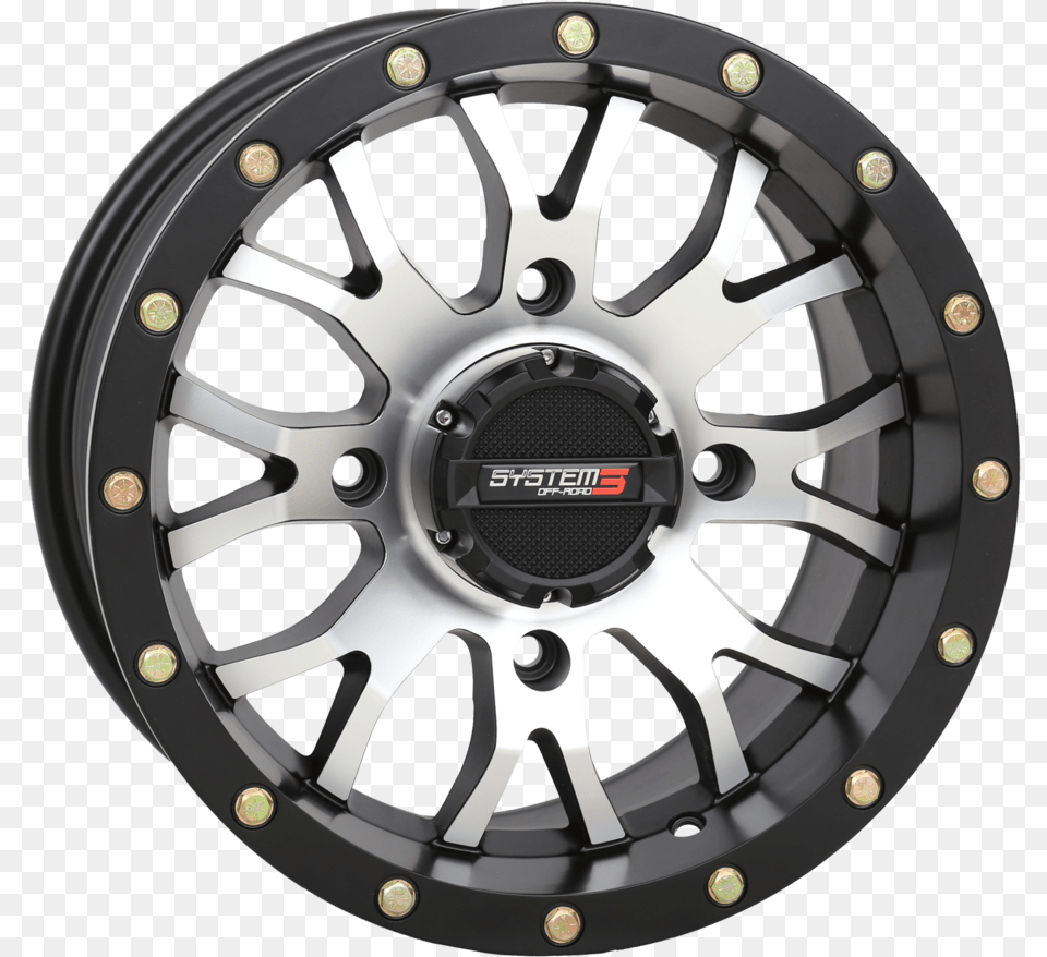 St 3 Machined Utv Wheels, Alloy Wheel, Car, Car Wheel, Machine Free Transparent Png