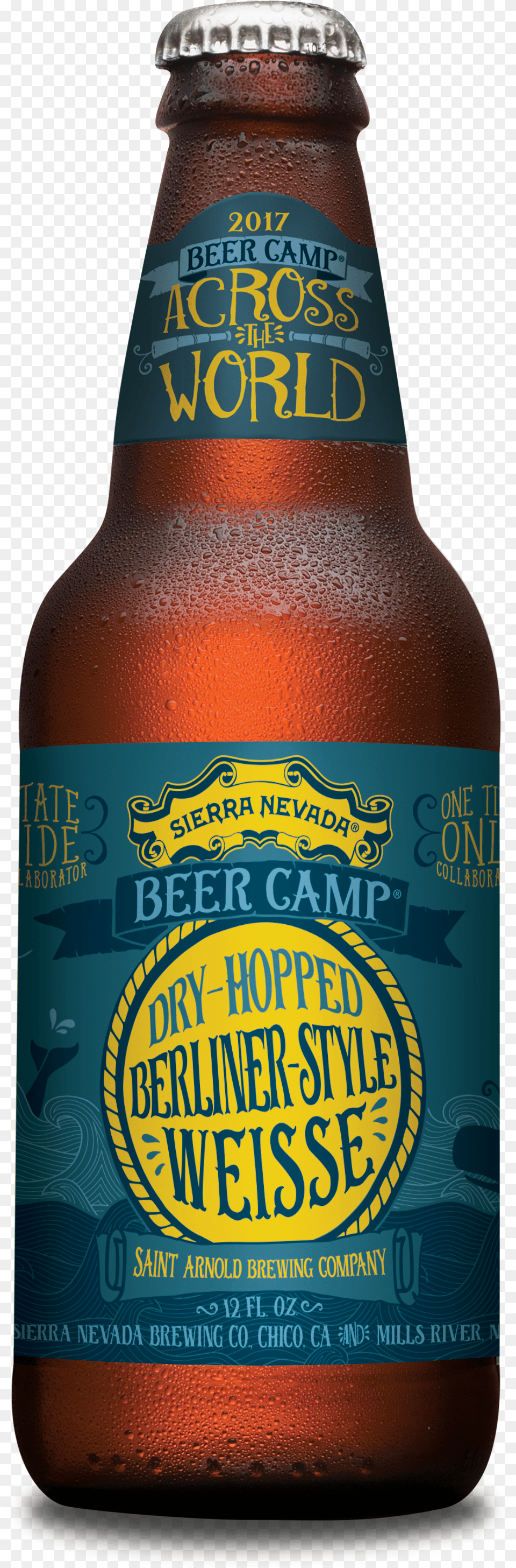 St Arnold Beer Camp Bottle, Alcohol, Beer Bottle, Beverage, Lager Free Png