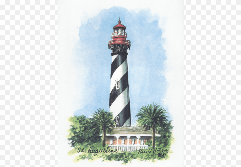 St Augustine Lighthouse, Architecture, Beacon, Building, Tower Free Transparent Png
