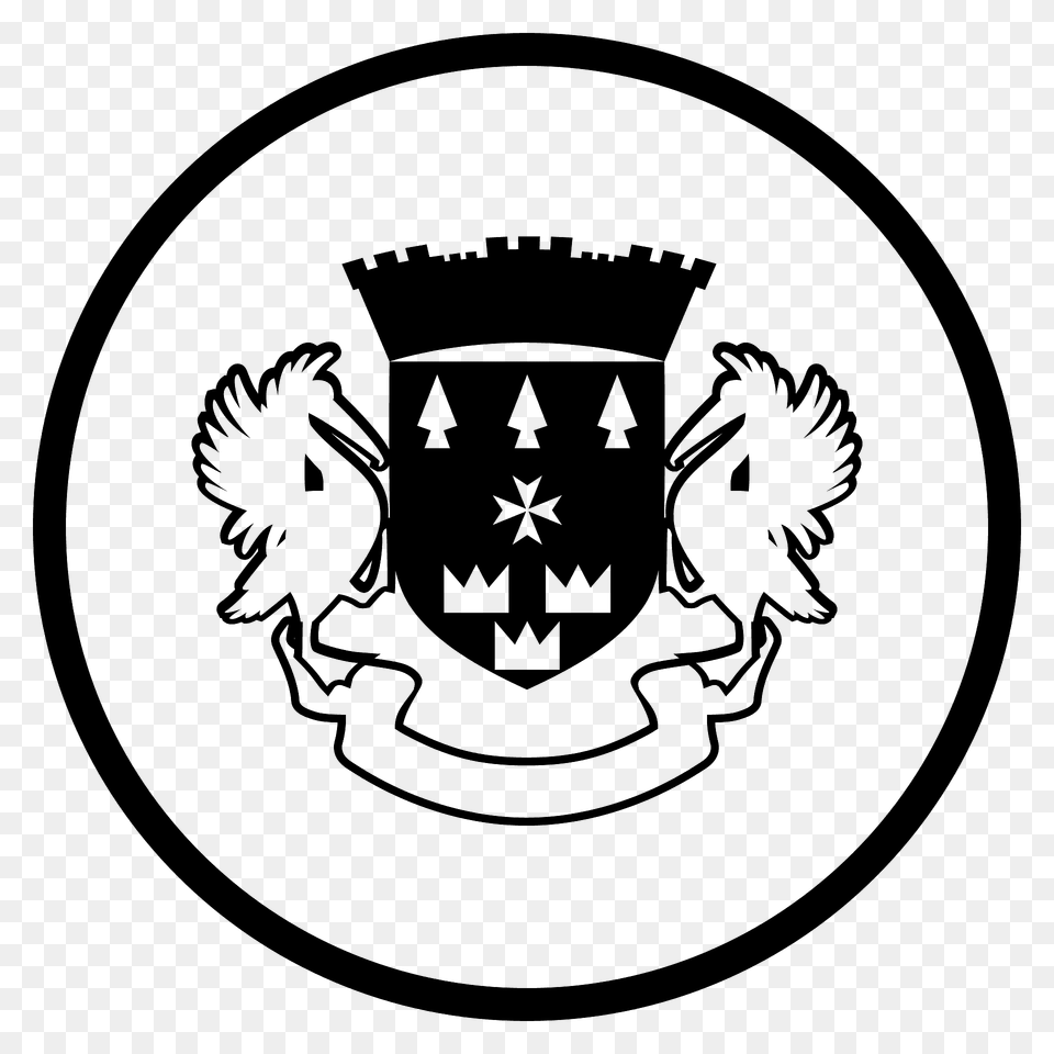 St Barthlemy Flag Emoji Clipart, Emblem, Symbol Free Png Download
