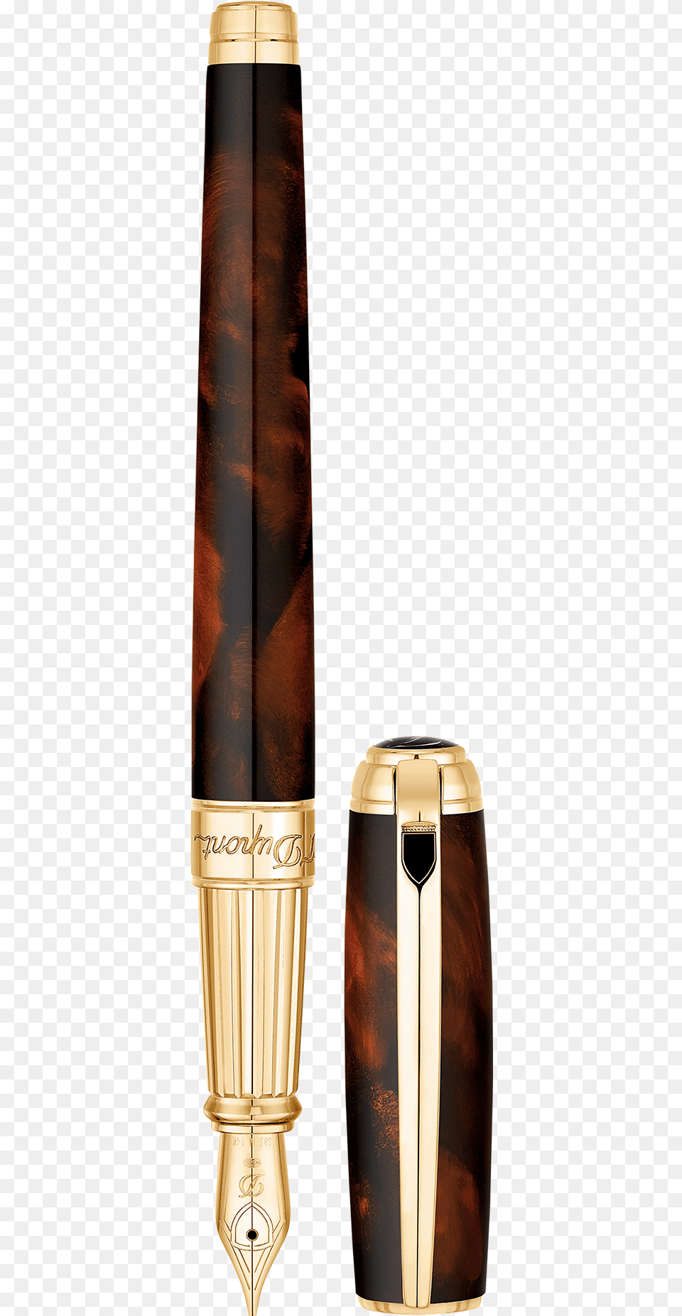 St Dupont Atelier Line D, Pen, Fountain Pen, Can, Tin Free Png