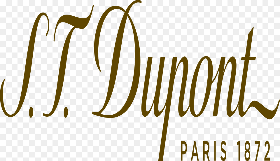 St Dupont Logo, Text, Handwriting, Calligraphy Free Transparent Png
