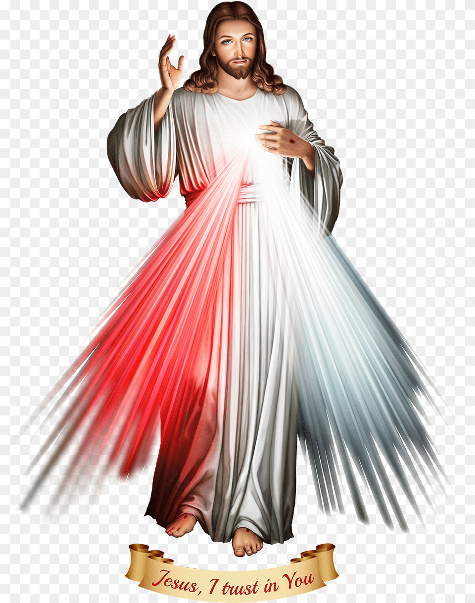 St Faustina Healing Prayer, Clothing, Dress, Gown, Formal Wear Png
