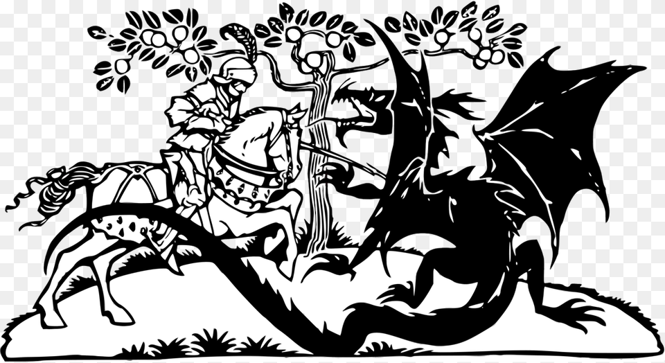 St George And The Dragon Clipart, Art, Adult, Wedding, Person Png