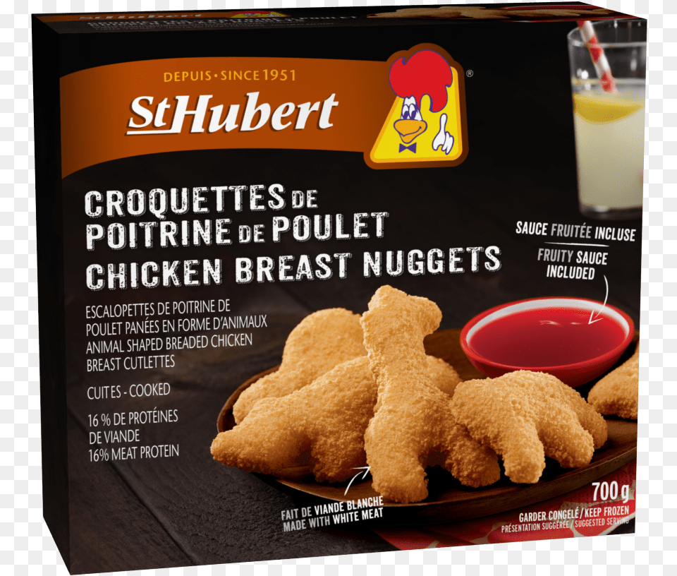 St Hubert Brand Chicken Nuggets, Food, Fried Chicken, Ketchup Png Image