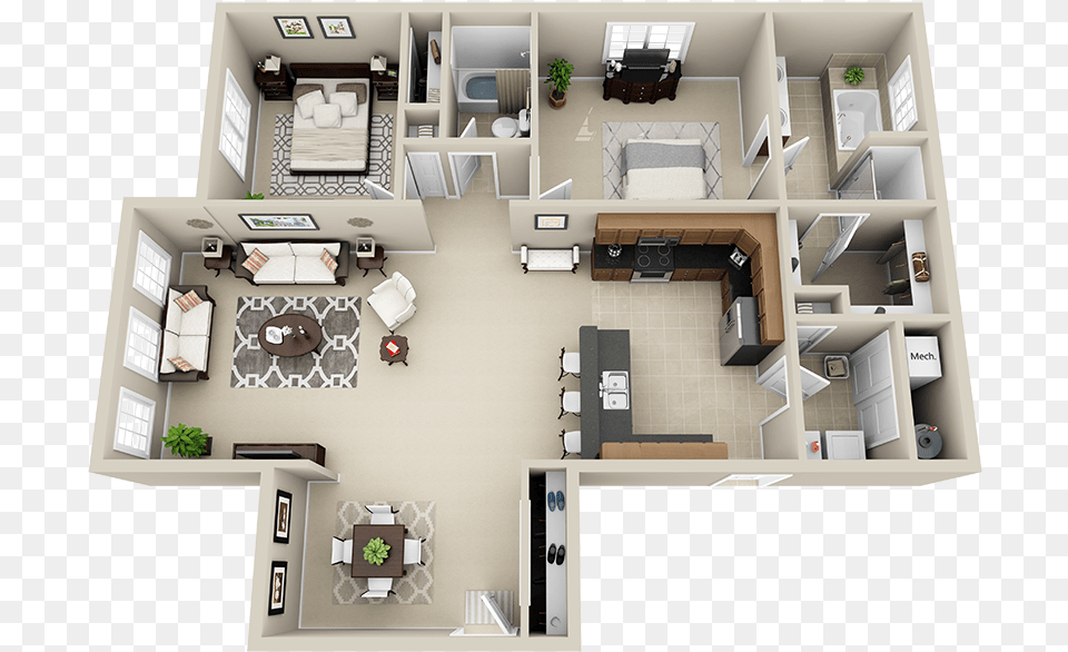 St Ivans Floor Plan Ground Planos De Casas De Una Planta 3d, Diagram, Floor Plan, Architecture, Building Png