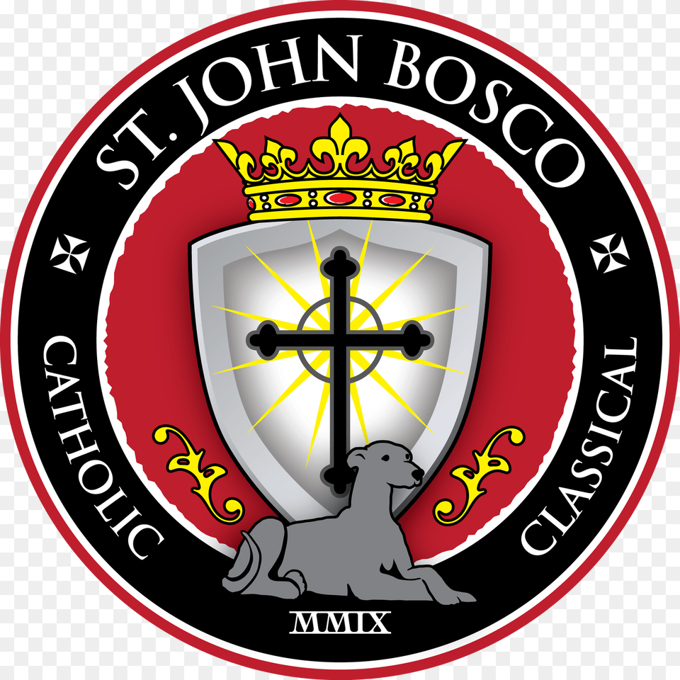 St John Bosco High School, Emblem, Symbol, Cross, Logo Free Png Download