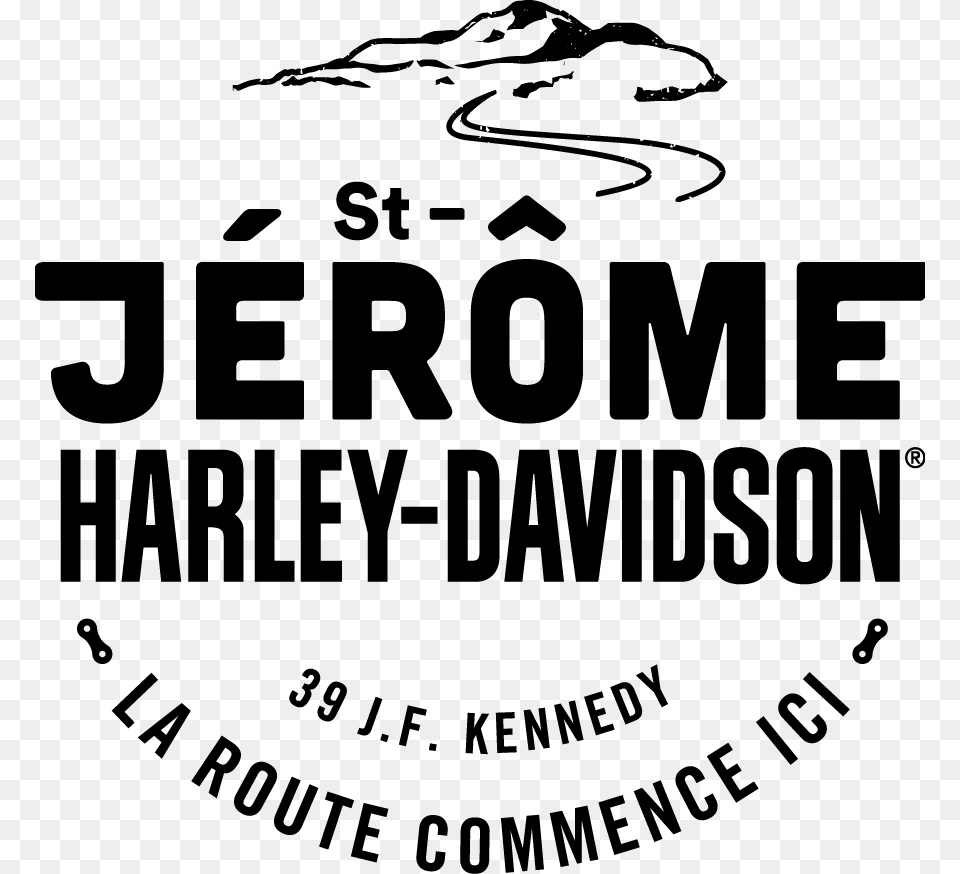 St Jrme Harley Davidson Harley Davidson, Stencil, Text Free Transparent Png