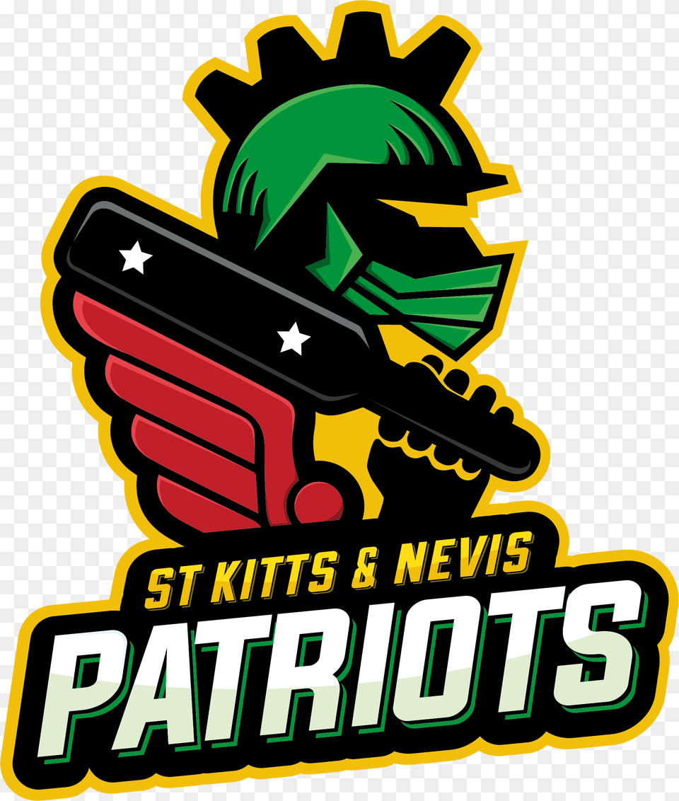 St Kitts And Nevis Patriots, Logo, Bulldozer, Machine Free Png