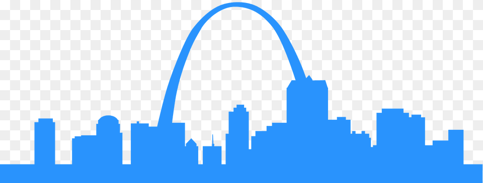 St Louis Arch Silhouette, Architecture Free Transparent Png