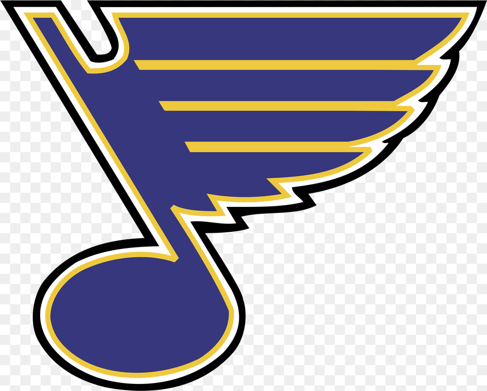 St Louis Blues Logo Transparent St Louis Blues Logo, Emblem, Symbol, Text Free Png