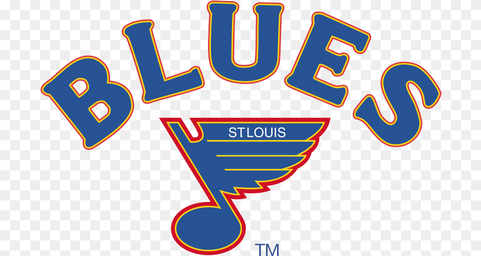 St Louis Blues Old Logo Clipart 1984 St Louis Blues Logo, Dynamite, Weapon, Text Free Transparent Png