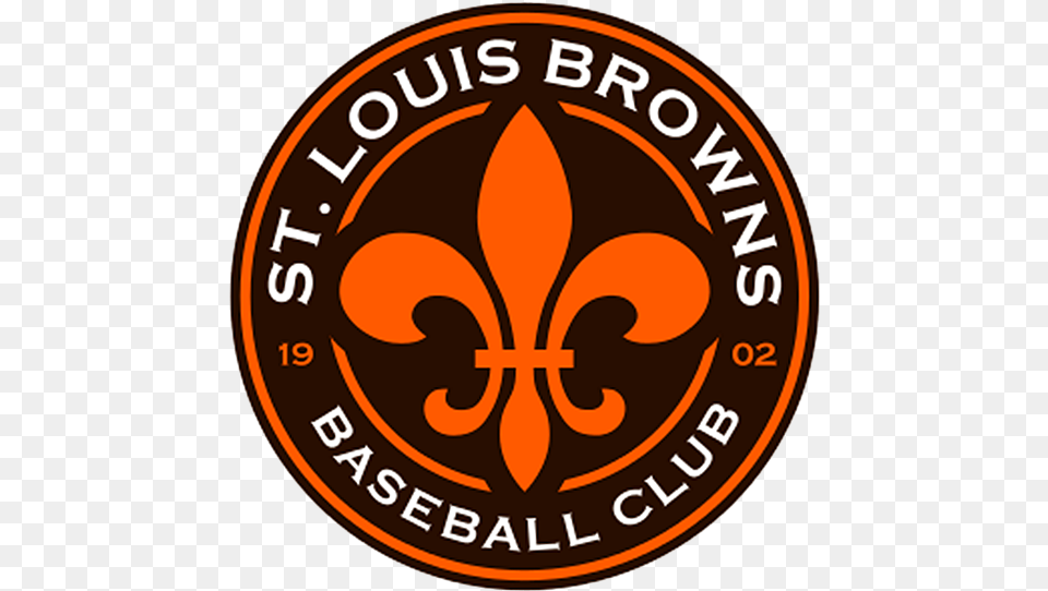 St Louis Browns Retro Logo T St Louis Browns, Emblem, Symbol, Can, Tin Png Image