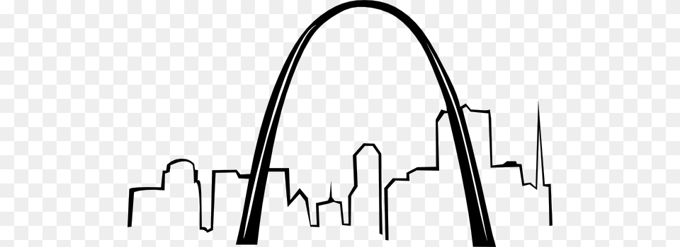 St Louis Gateway Arch Clip Art, Architecture, Smoke Pipe Png