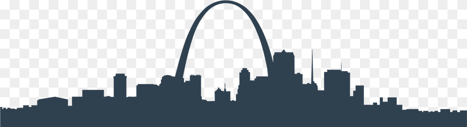 St Louis Skyline Black And White Gateway Arch, Architecture, Bag Png