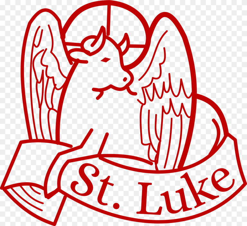 St Luke Clip Arts St Luke The Evangelist Symbol, Emblem, Dynamite, Weapon, Logo Png Image