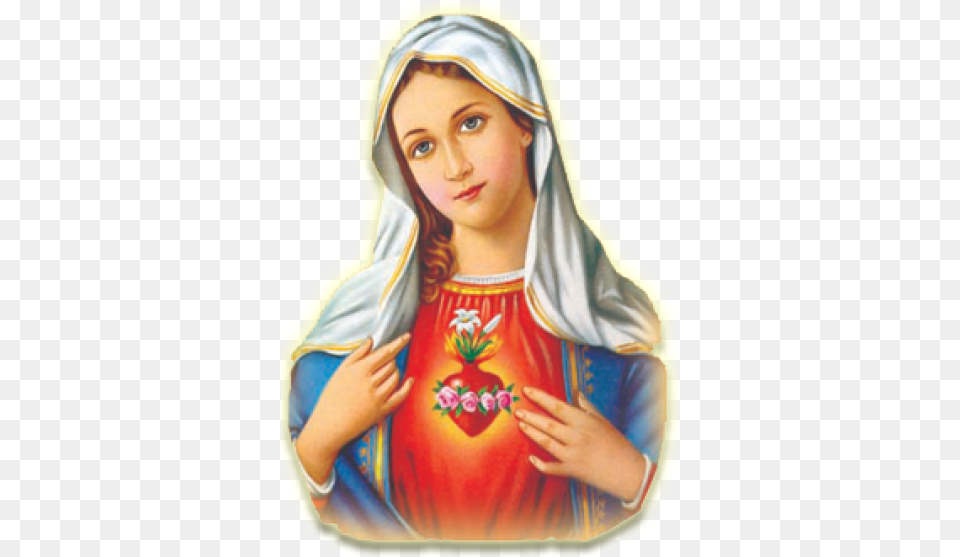 St Mary Mother Of Jesus Transparent Images 5 399 X Mary And Jesus Download, Adult, Person, Woman, Female Png