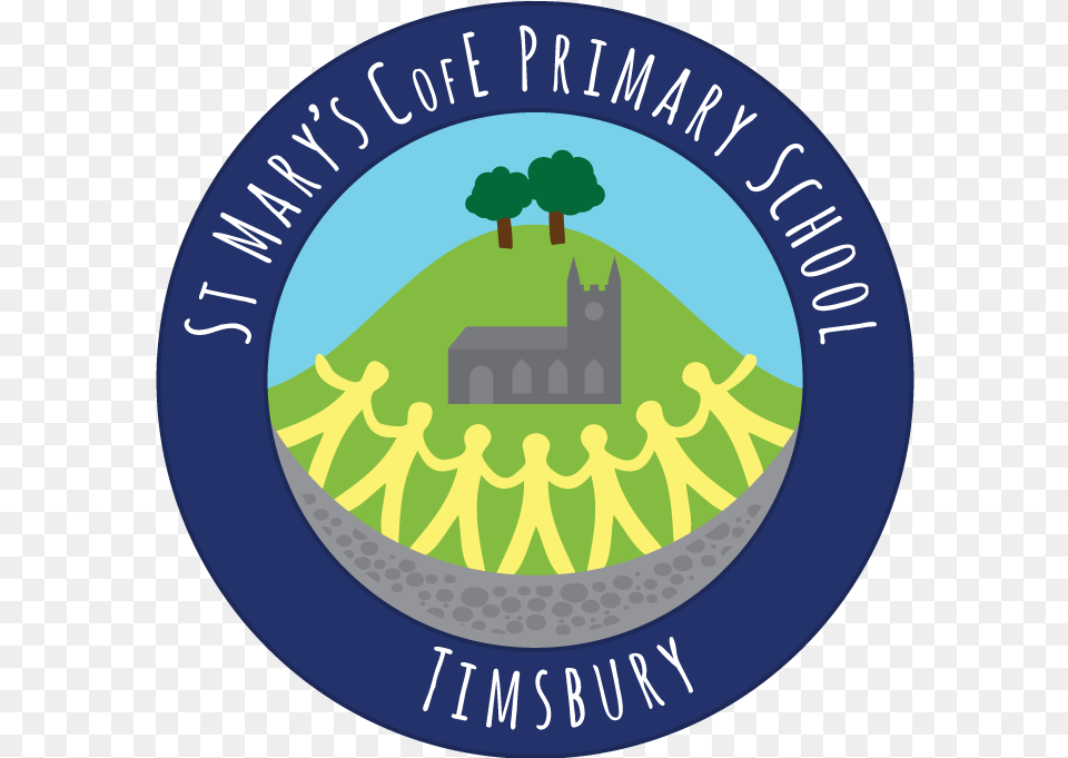 St Marys Primary School Timsbury Angel Tube Station, Logo, Disk Png