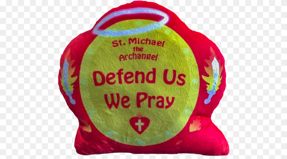 St Michael The Archangel Cuddle Pillow Smaller U2014 Sacred Heart Toys, Cushion, Home Decor, Ball, Sport Free Transparent Png