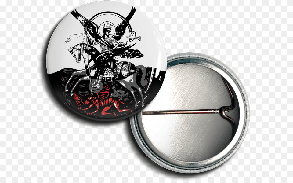 St Michael The Archangel Who Is Like Unto God Button St Michael The Archangel, Male, Adult, Person, Man Png Image