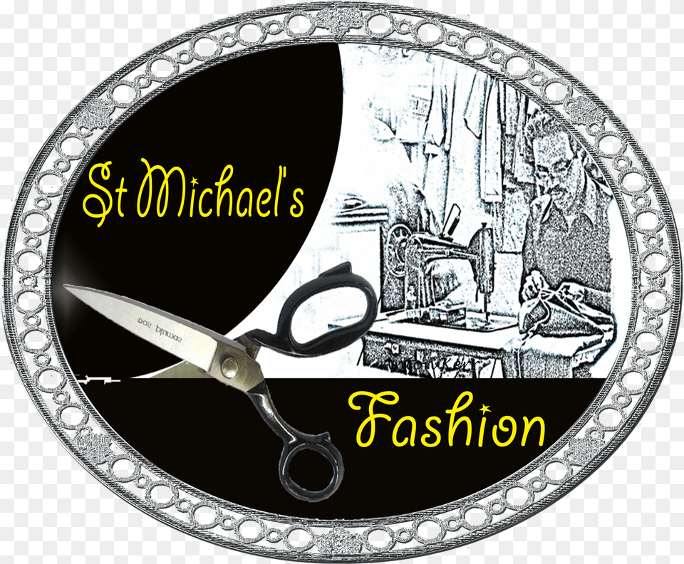 St Michaels Fashion Logo Pioneering Consultancy Company Ltd Circle, Scissors, Adult, Bride, Female Png Image