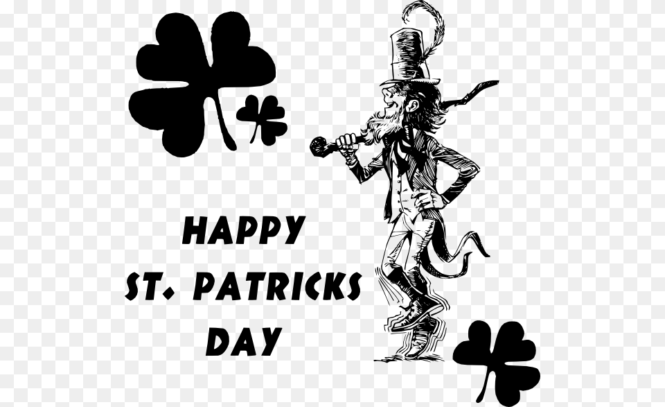 St Patrick, Stencil, Silhouette, Person, People Free Transparent Png