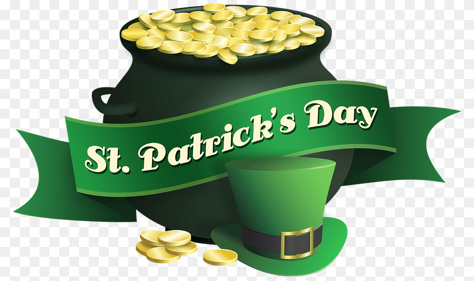 St Patrick S Day Saint Patricks Day Pot Of Gold Saint Patrick39s Day, Medication, Pill Free Png
