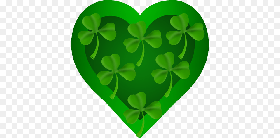 St Patrick St Patrick39s Day Heart, Green Free Transparent Png