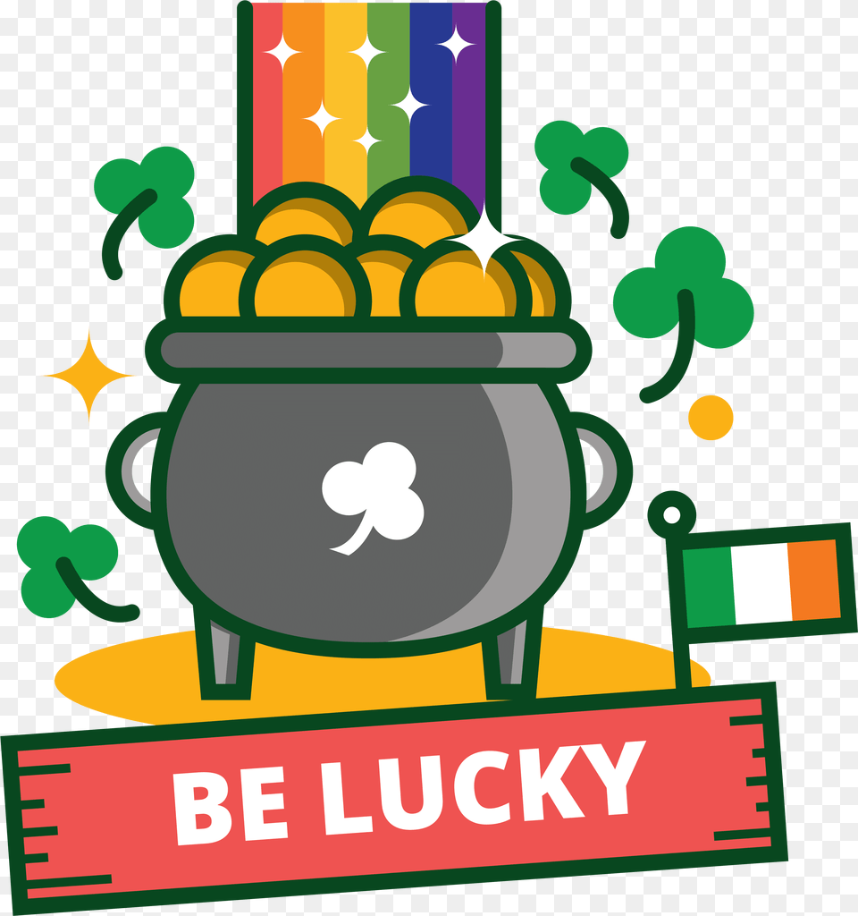 St Patrick Tagesglcklicher Topf Aufkleber, Advertisement, Jar, Poster, Cookware Png