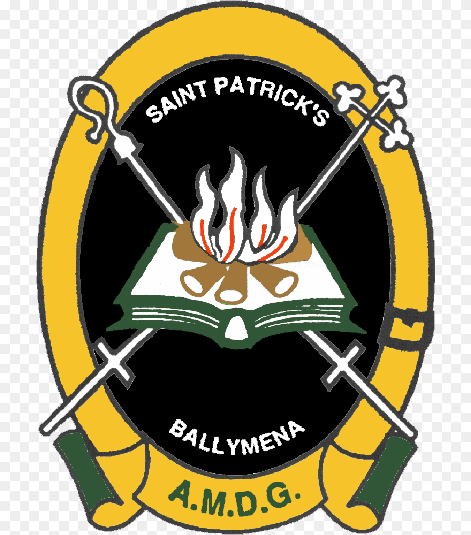 St Patrick39s College Ballymena St Patricks College Ballymena, Logo, Emblem, Symbol, Badge Png